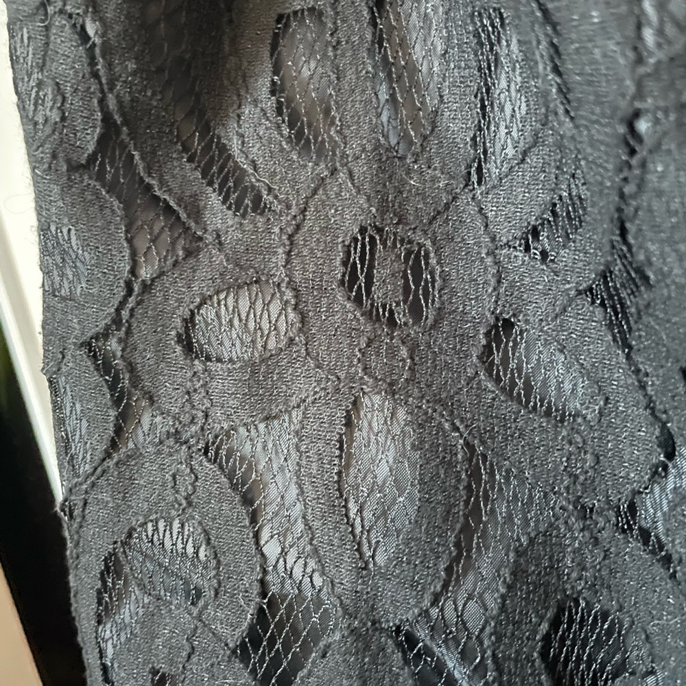 Scarlett Nite Black Lace Mini Dress - Picture 3 of 3